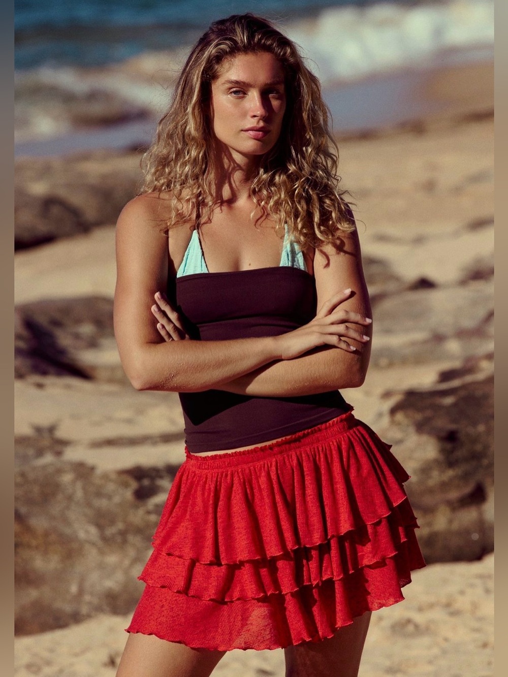 FREE PEOPLE Mila Skort